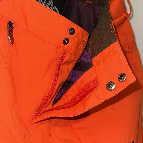 mens orange Volcom Nimbus all conditions climate protection pants size medium - Picture 13 of 16